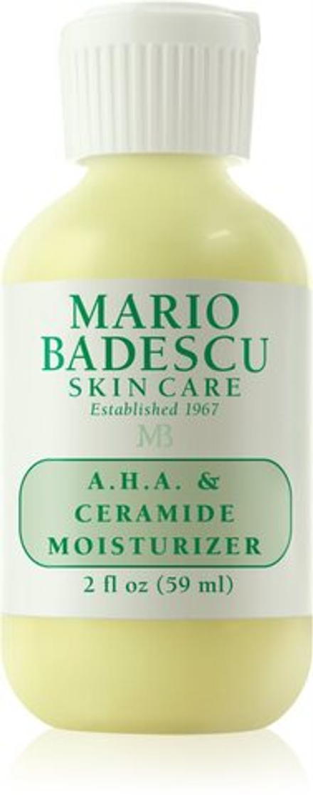 Mario Badescu A.H.A. & Ceramide Moisturizer - увлажняющий крем с осветляющим эффектом /   59  ml  / GTIN 785364404014