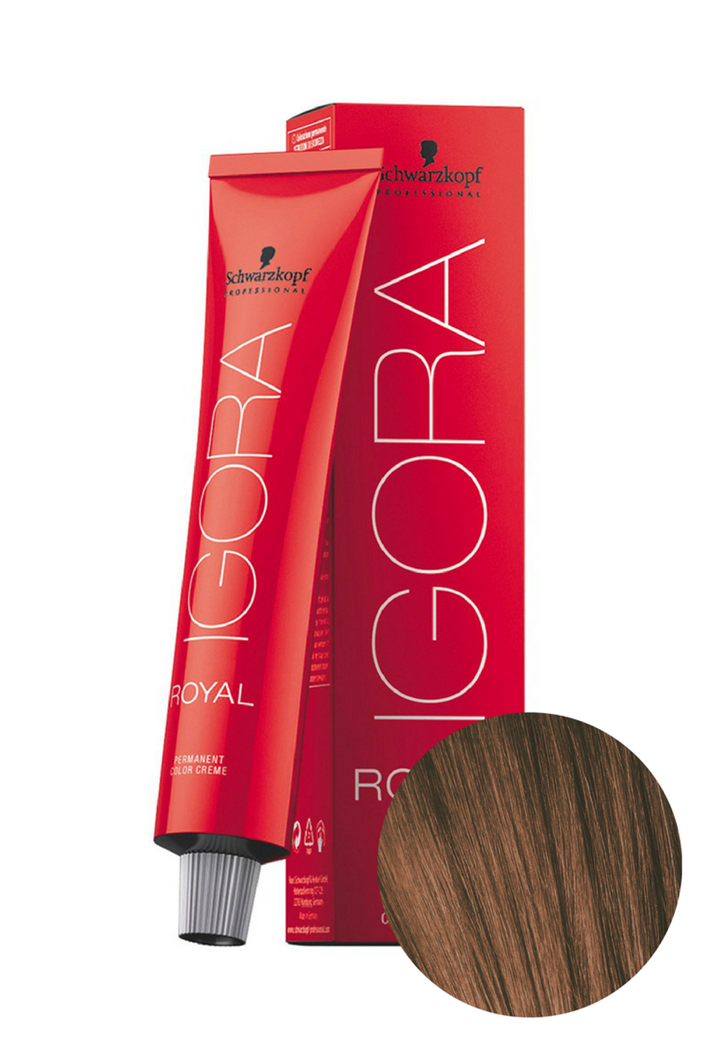 Краска для волос Igora Royal 6-65 Темный русый шоколадный золотистый Schwarzkopf Professional, 60 мл