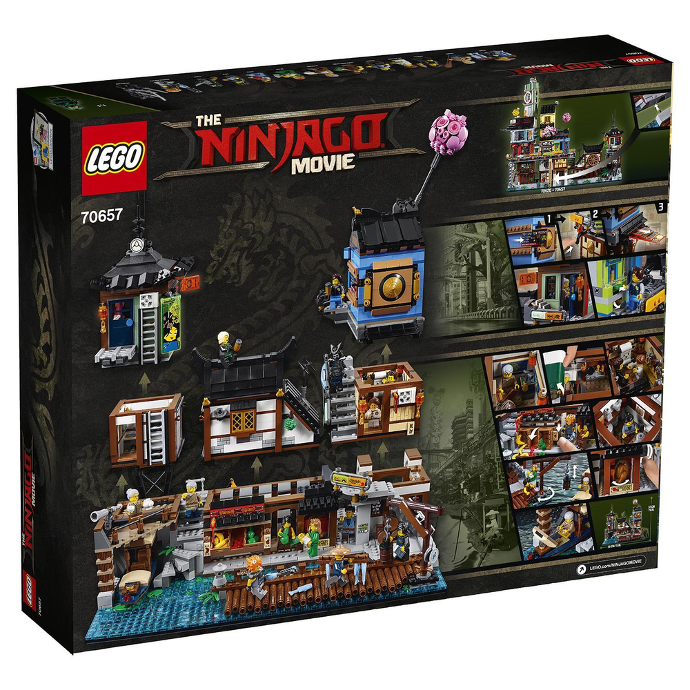 LEGO Ninjago Movie:  Порт Ниндзяго Сити 70657 — Ninjago City Docks — Лего Ниндзяго Муви