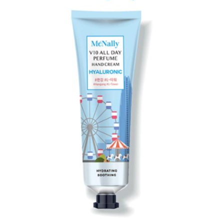 Крем для рук парфюмированный гиалуроновый McNally V10 all day perfume hand cream hyaluronic, 30 мл