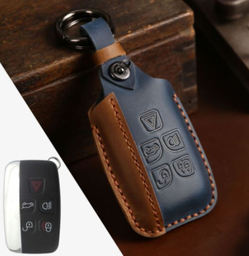 Чехол кожанный ключа зажигания Discovery 4 BB