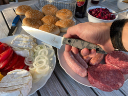 🏆Кухонный нож Alexander M PRO N690 Camo G10