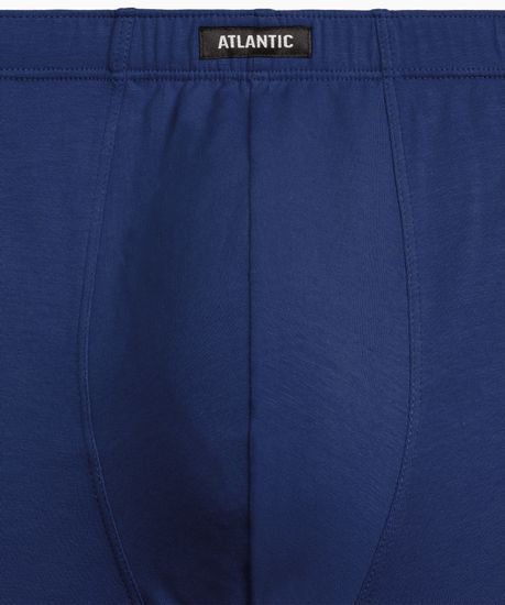 Трусы мужские боксеры (5шт), Atlantic 5SMH-002, хлопок, темно-синий + темно-голубой + светло-зеленый + индиго + темно-голубой