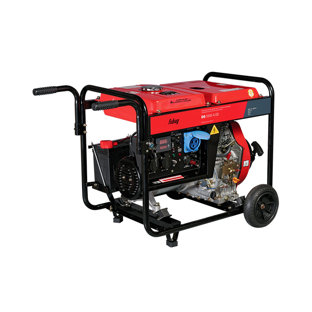 Дизельный генератор (5.5 кВт) FUBAG DS 5500 A ES