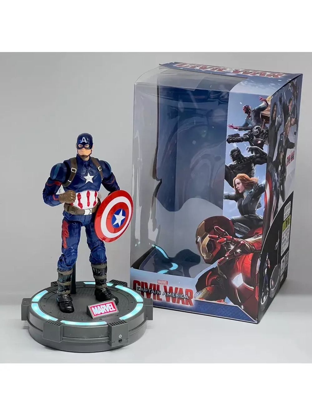 Фигурка игрушка Капитан Америка Марвел ZD Toys 1606-01