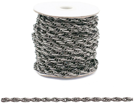 Цепь стальная 9,9*7,2  Y1830 (никель)