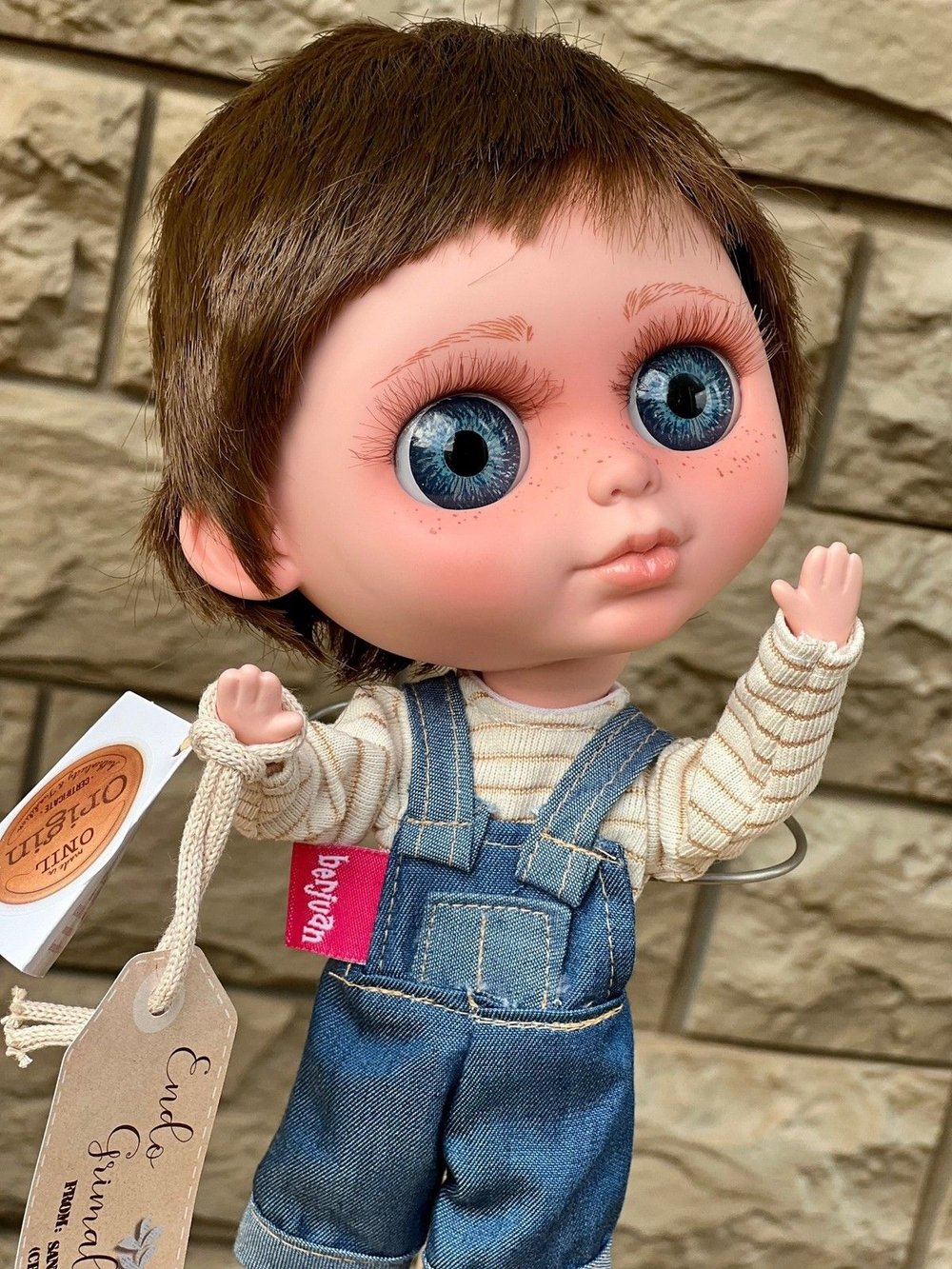 Кукла BERJUAN виниловая 32см BIGGERS Endo Grimald (24001)