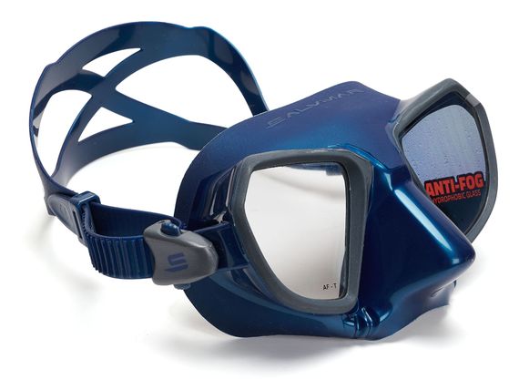 Маска Salvimar NOAH Антифог ярко-синий/серый