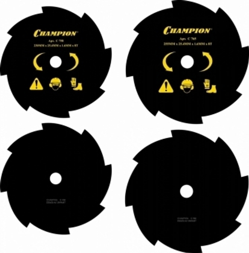 Нож Champion C5108 для триммера 2/230/25,4 для жесткой травы