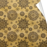 Бумага упаковочная 50х70 см «Орнамент» (1 лист)