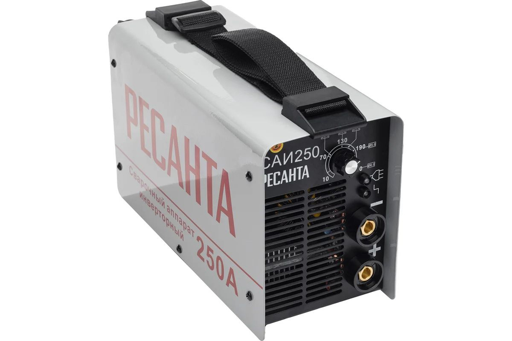 Сварочный аппарат инверторный Ресанта САИ 250, мощность 7,7 кВа