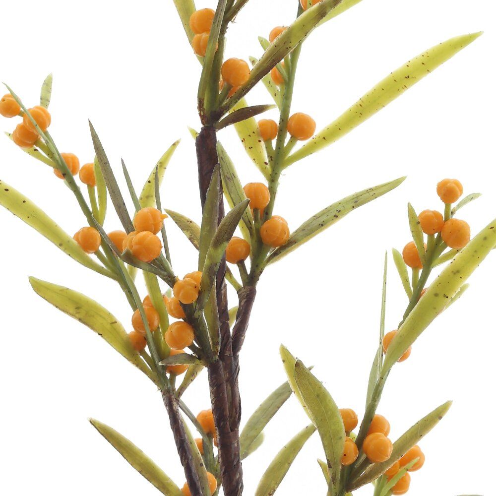 GAEM Цветок искусственный "Облепиха", L16 W16 H67 см