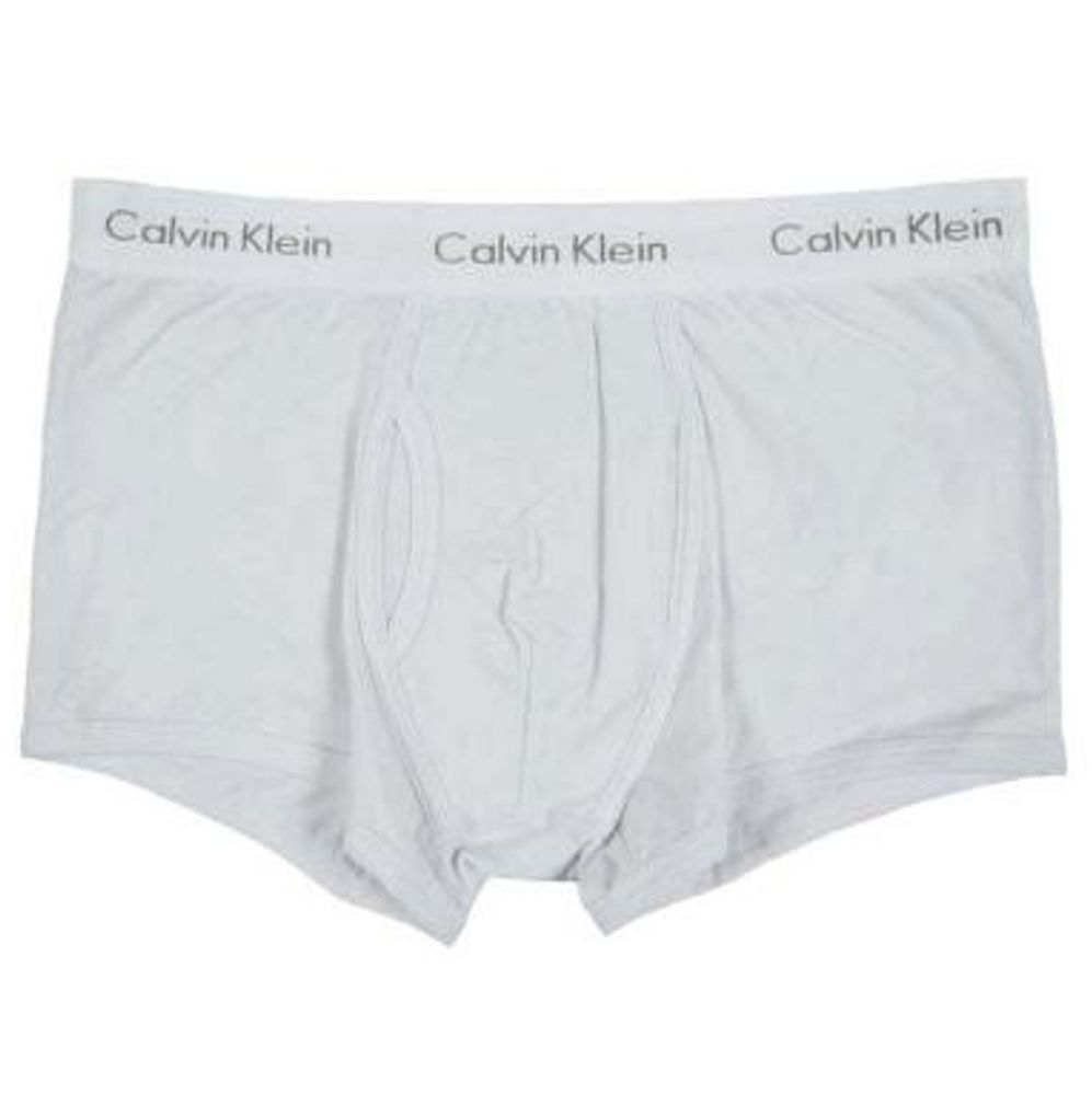 Мужские трусы боксеры белые Calvin Klein 365 White