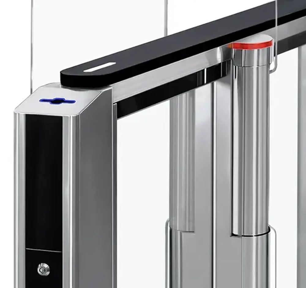 Скоростной проход ST-11 с распашными створками и встроенным картоприемником