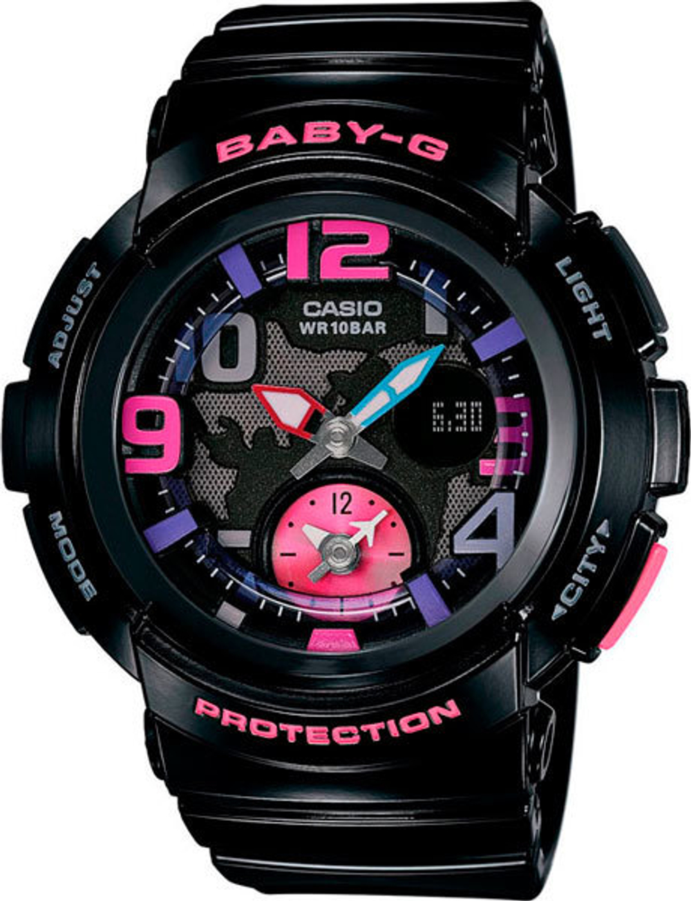 Японские наручные часы Casio Baby-G BGA-190-1B