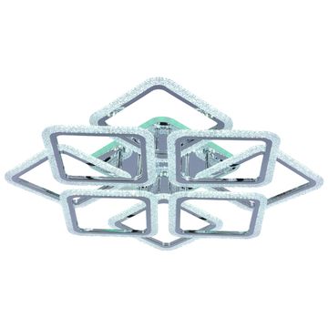 Потолочный светодиодный светильник 224W+11W RGB 3000К-6000K 8015/8 CHR хром Profit Light