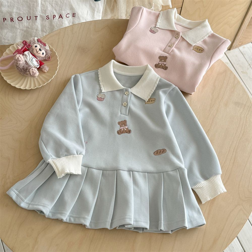 Детское платье-поло