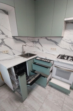 МОДУЛЬНАЯ КУХНЯ Аттика Gola Plastic АКРИЛИТ( АТТИКА ГОЛА )В НАЛИЧИИ ПО ВАШИМ РАЗМЕРАМ