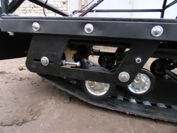 Мотобуксировщик AhtaR Зима 9 л/с с вариатором