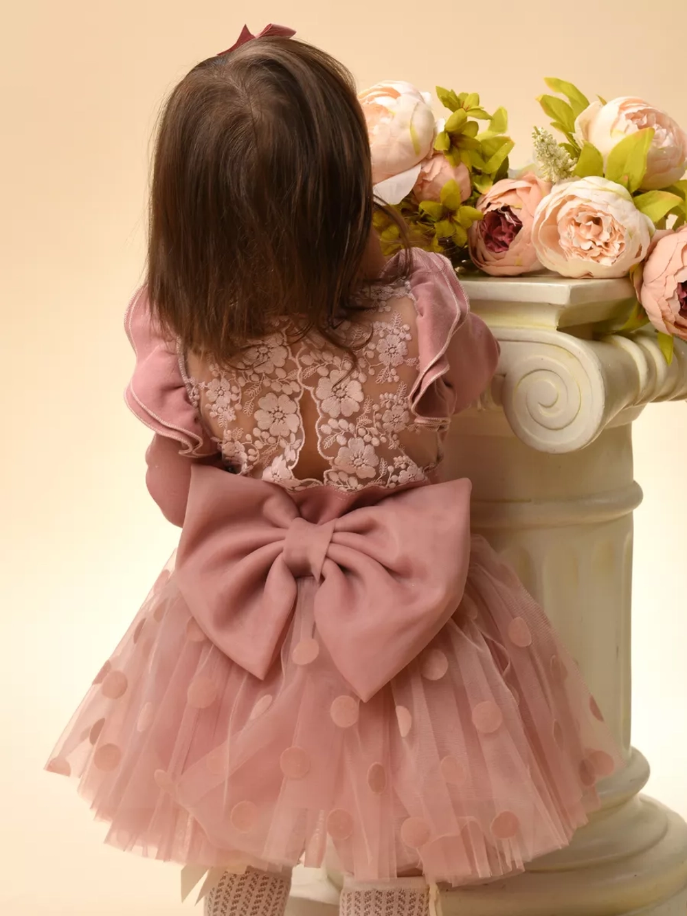 Юбка-пачка в горох