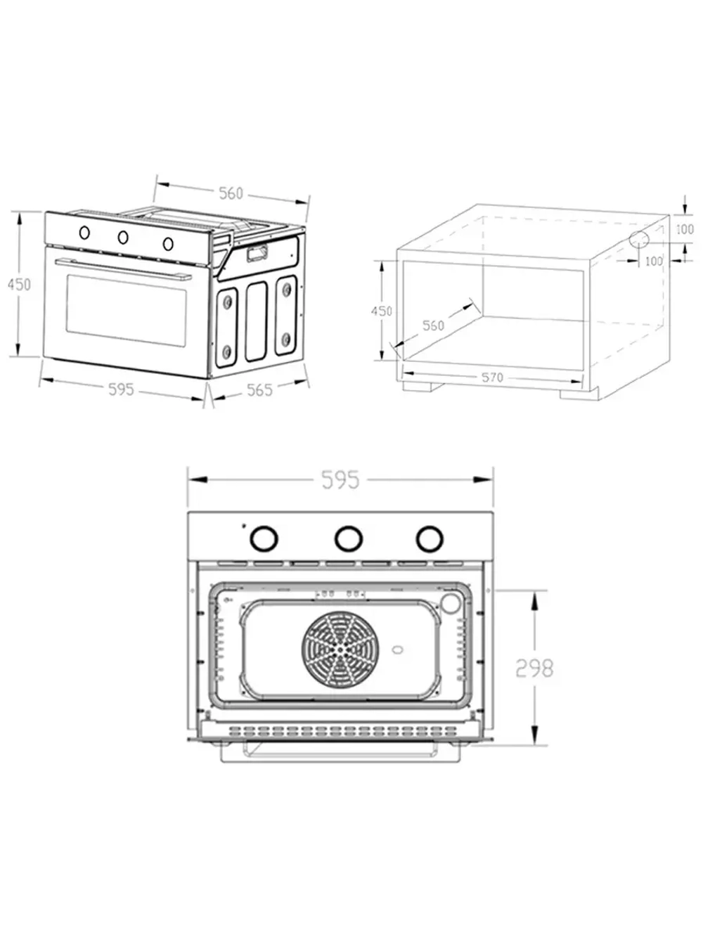 Духовой шкаф Nord HM 5060 B