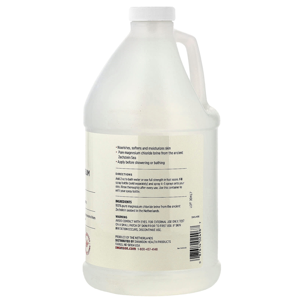 Swanson, Магниевое масло, 1,9 л (64 жидк. унц.)
