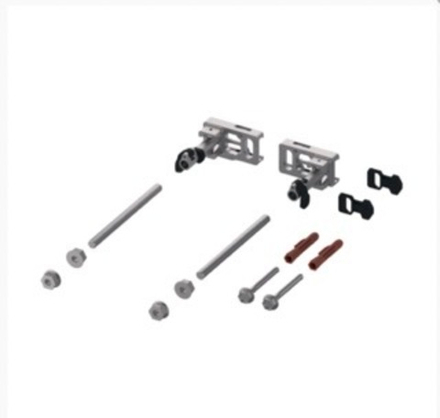 Комплект для крепления модуля к стене или системе стального профиля, с быстрой фиксацией