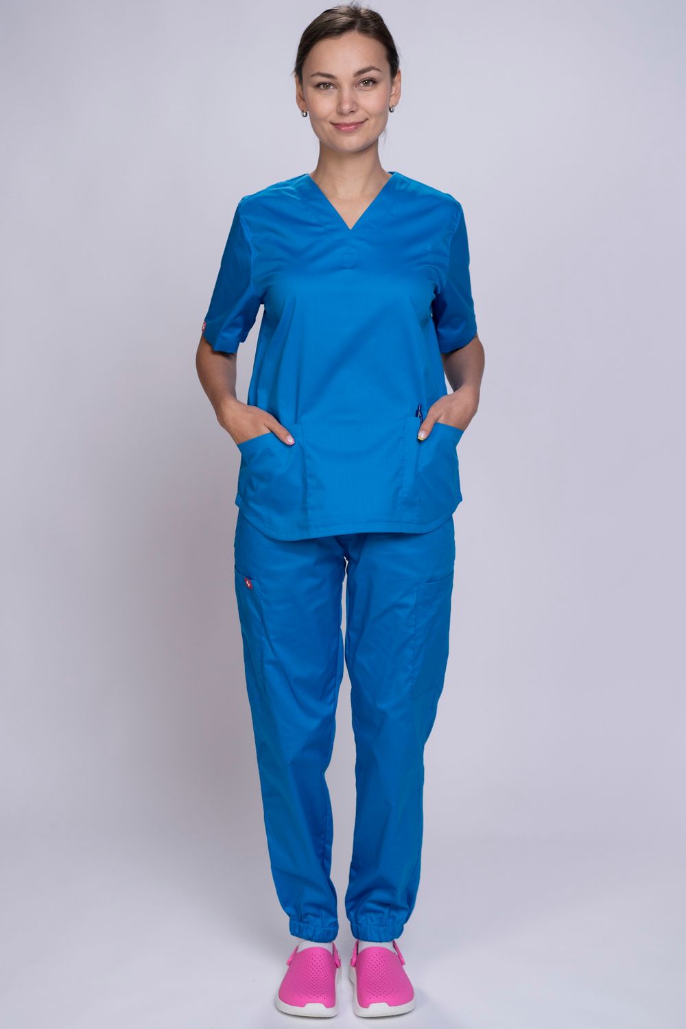 Топ женский MedicLine  (French Blue)