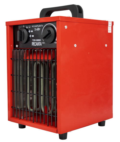 Электрический тепловентилятор РЕСАНТА ТЭП-3000Н - [3 кВт / 220В]