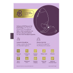 Фиолетовый вибратор 19,5см с вакуумным стимулятором Womanizer Next Duo Dark Purple WZ142SGD