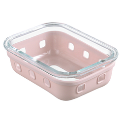 Контейнер для запекания и хранения продуктов 370мл Smart Solutions розовый