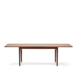 Стол раздвижной Elan из шпона и массива ореха 200 (260) x 100