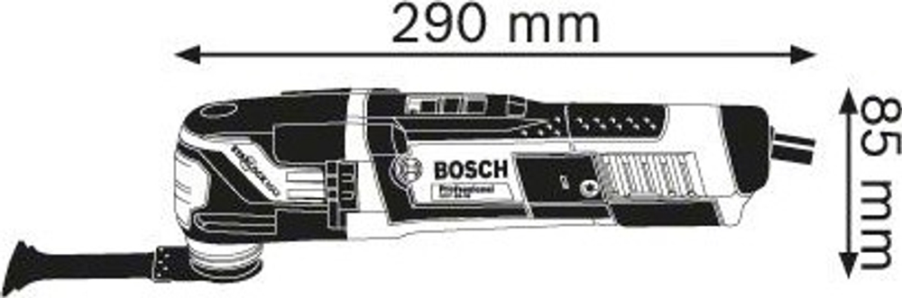 Многофункциональный инструмент сетевой BOSCH GOP 55-36 0601231101 Кейс L-Boxx