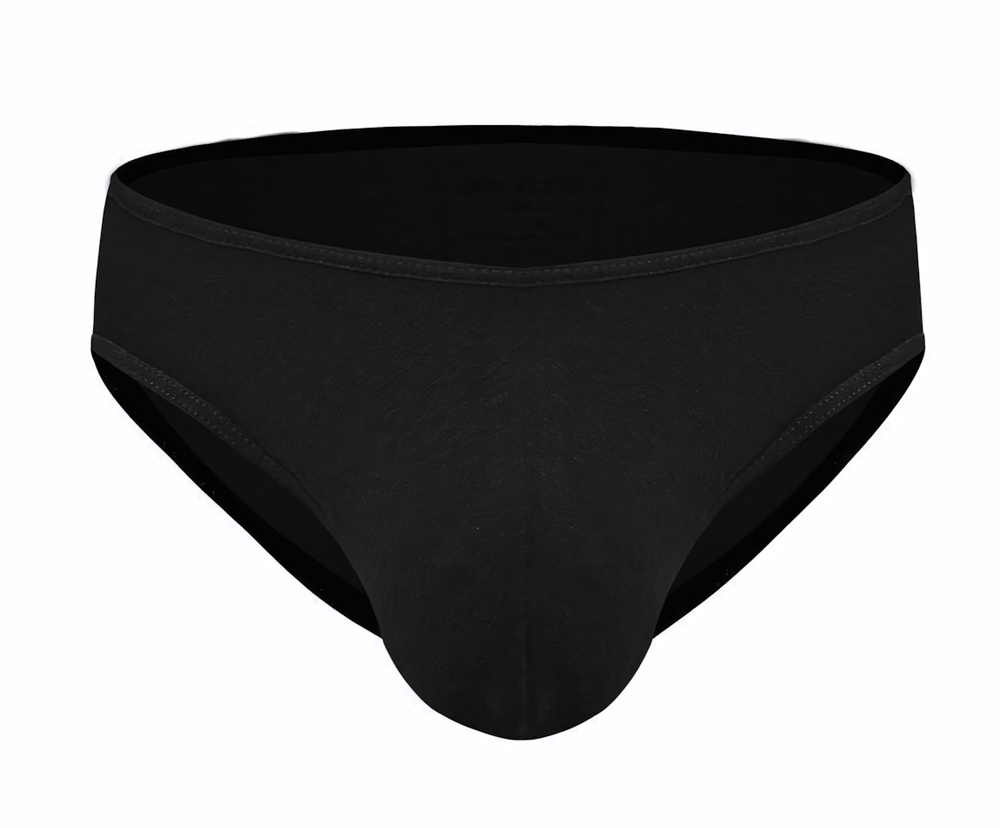 Черные хлопковые слипы Darkzone (Размер: XL) (Цвет: черный)