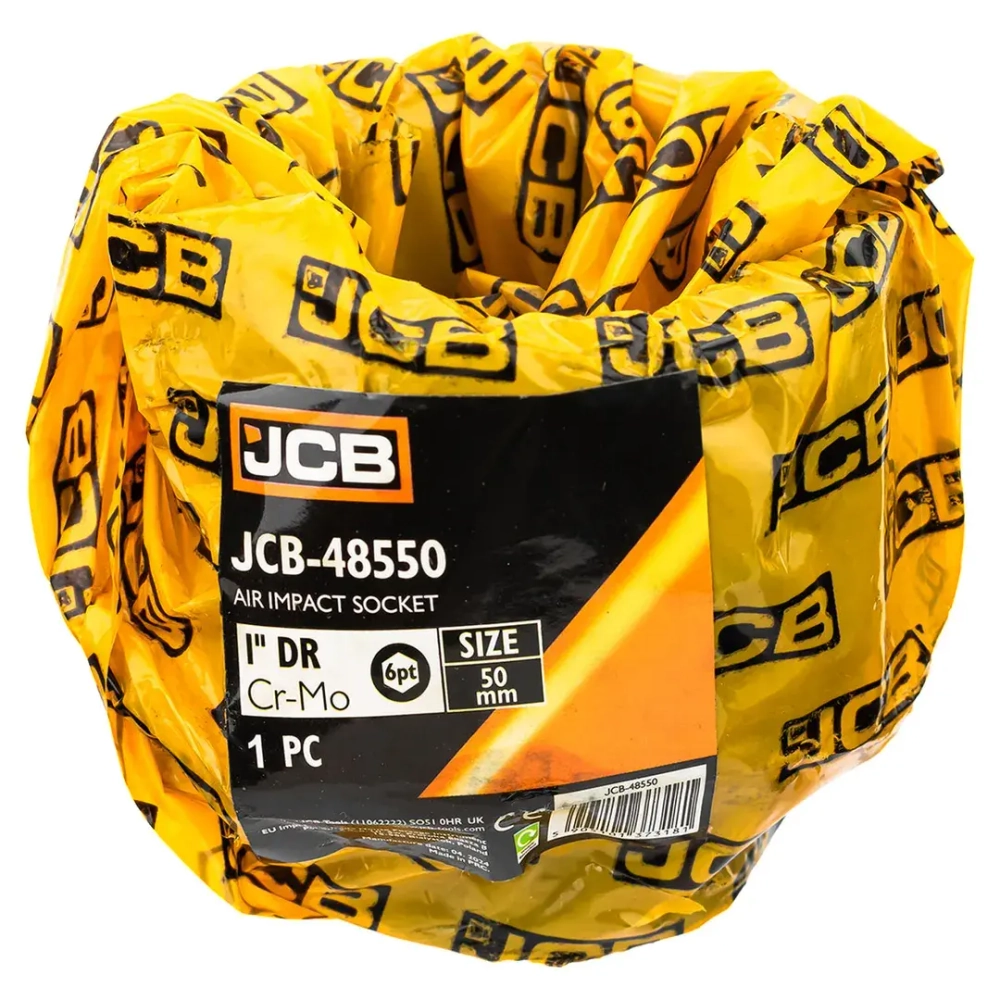 Головка ударная 50мм (6гр.), 1'' JCB JCB-48550