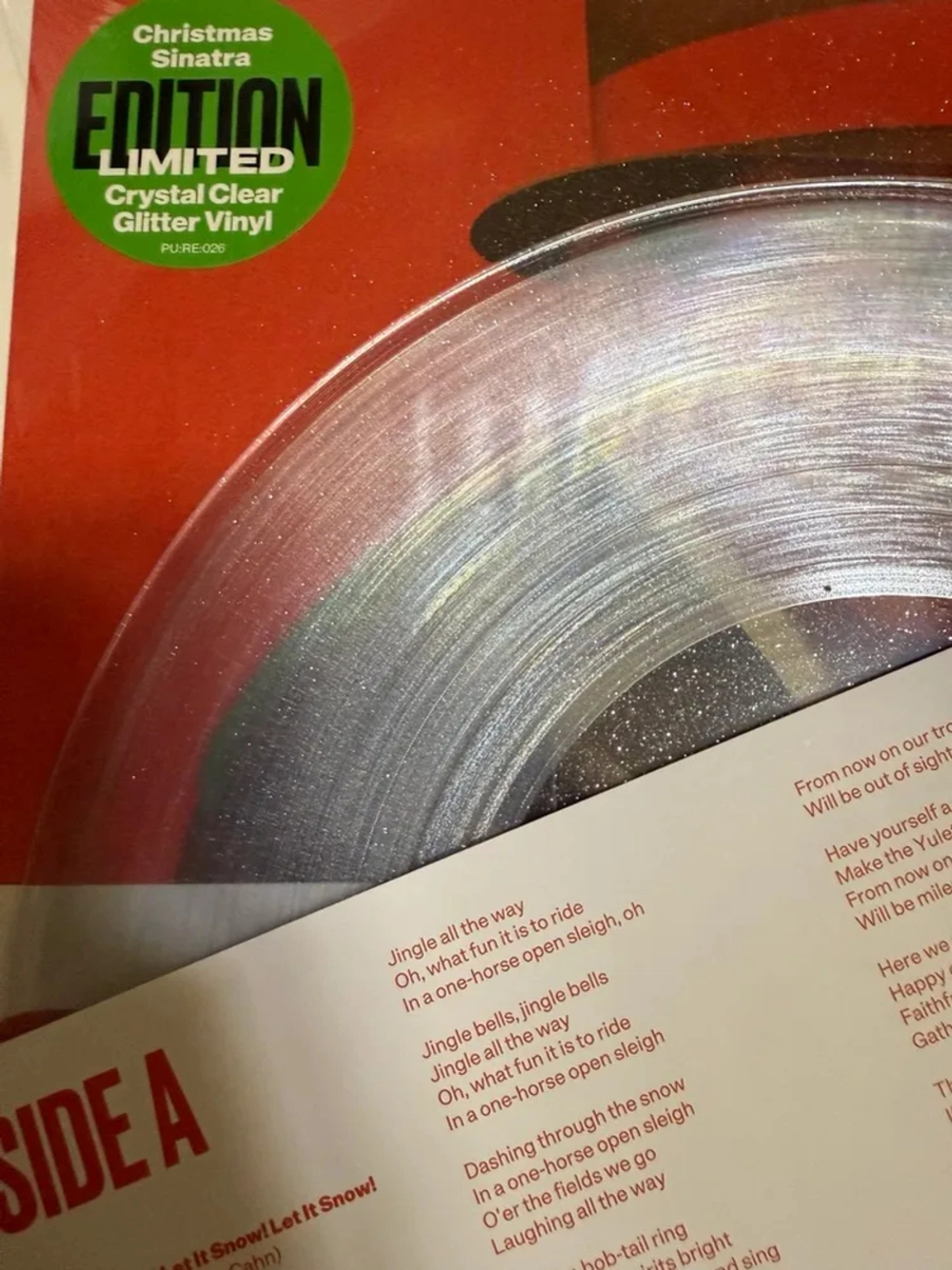 Frank Sinatra — Christmas Sinatra (Crystal Clear Glitter Vinyl)