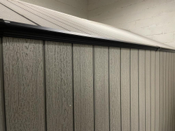 Пластиковый сарай Black Fox Summit 8x16 light grey/anthracite