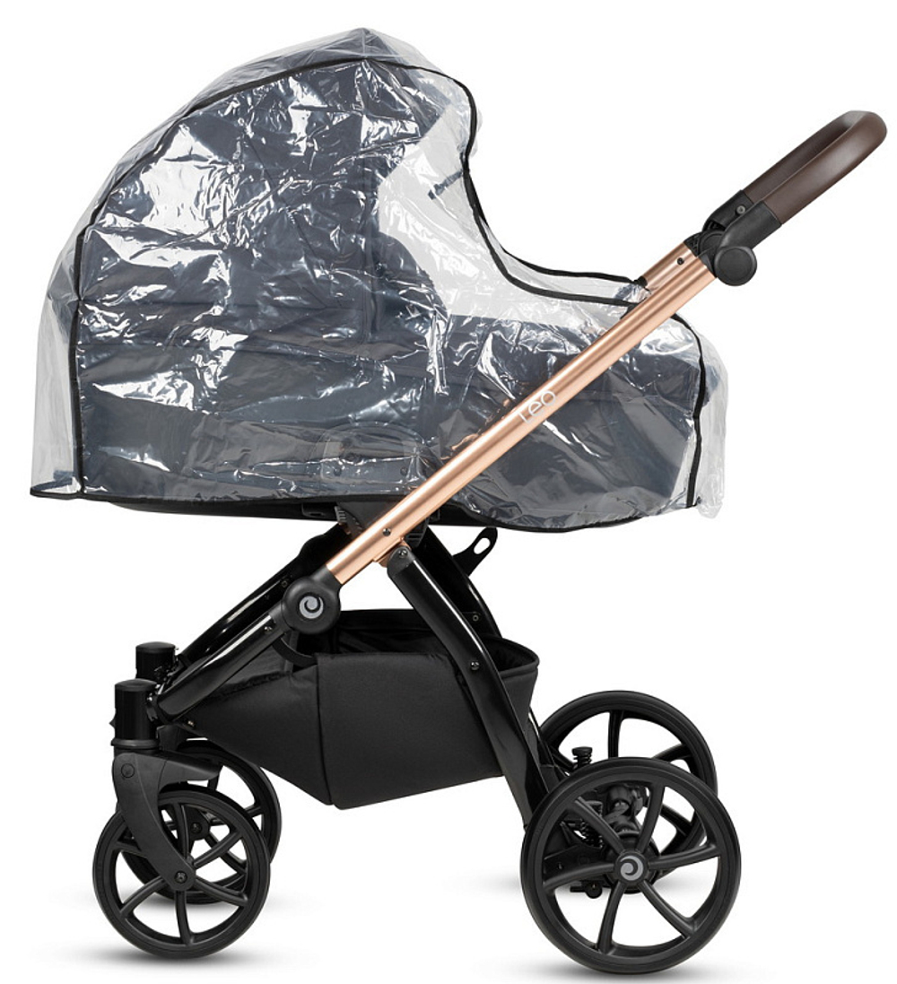 Детская коляска Tutis Leo Plus 3 в 1 1222201 Black