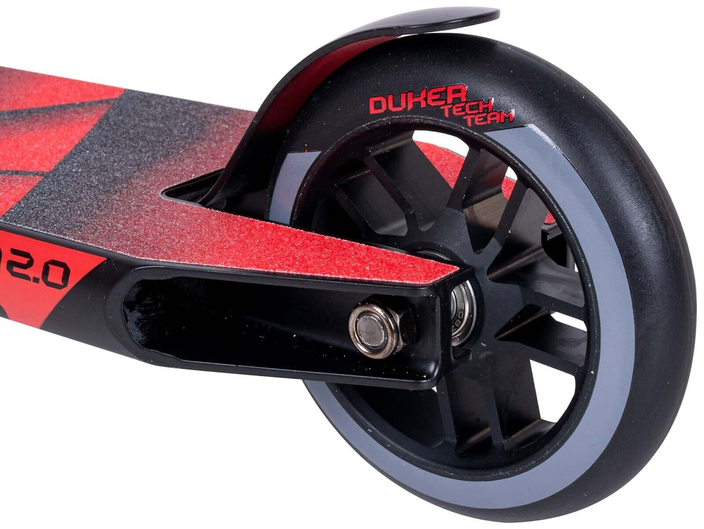 Трюковой самокат Tech Team Duker 2.0 black/red 2024