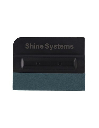Shine Systems Ракель Pro-Tint Bondo с темно-зеленой замшей 10*7,2см