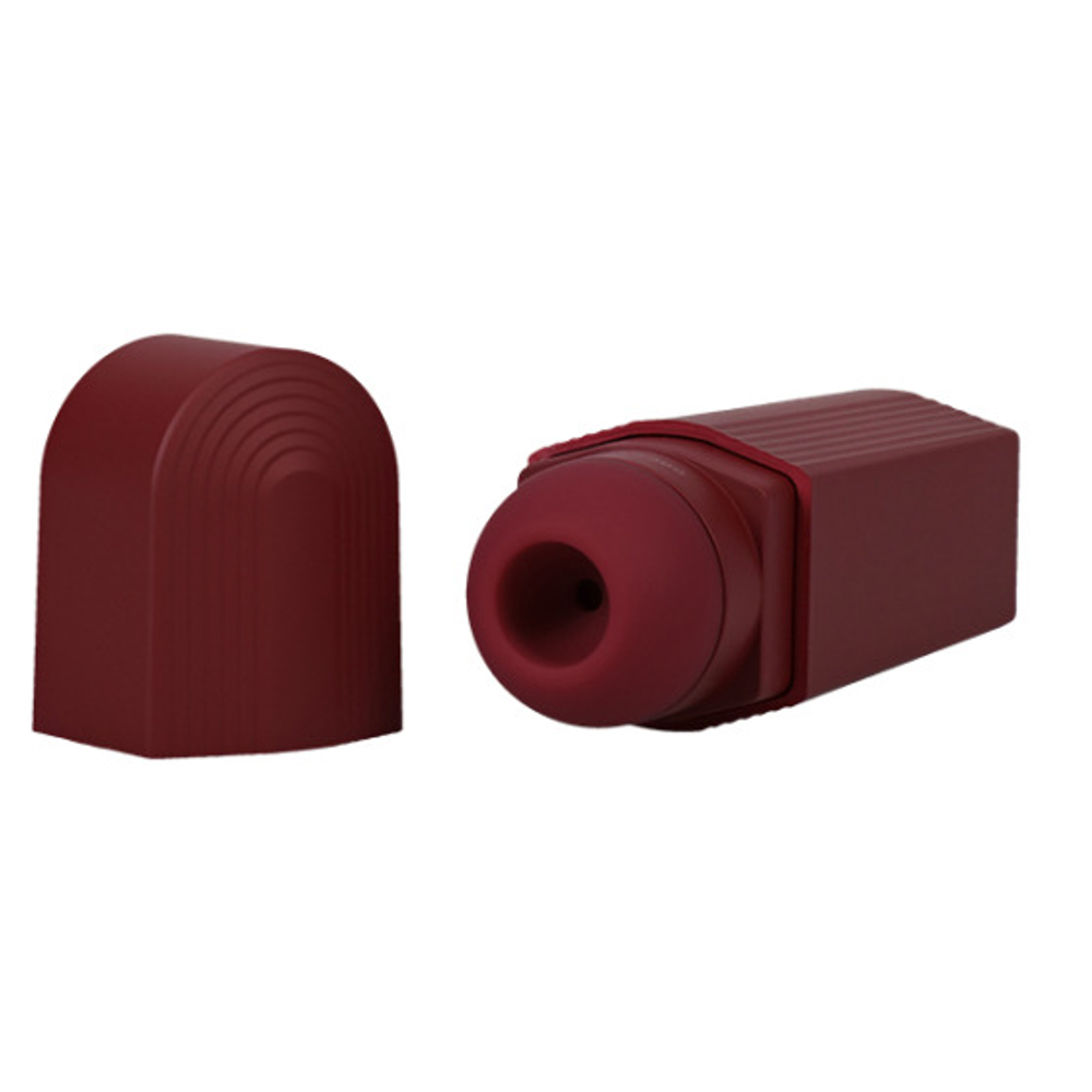 Вакуумный клиторальный стимулятор This Product Sucks, красный