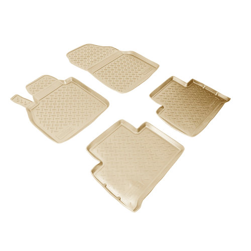 Ковры в салон Norplast/Unidec для Renault Scenic (2003-2010), Бежевый, арт.NPL-Po-69-62-B