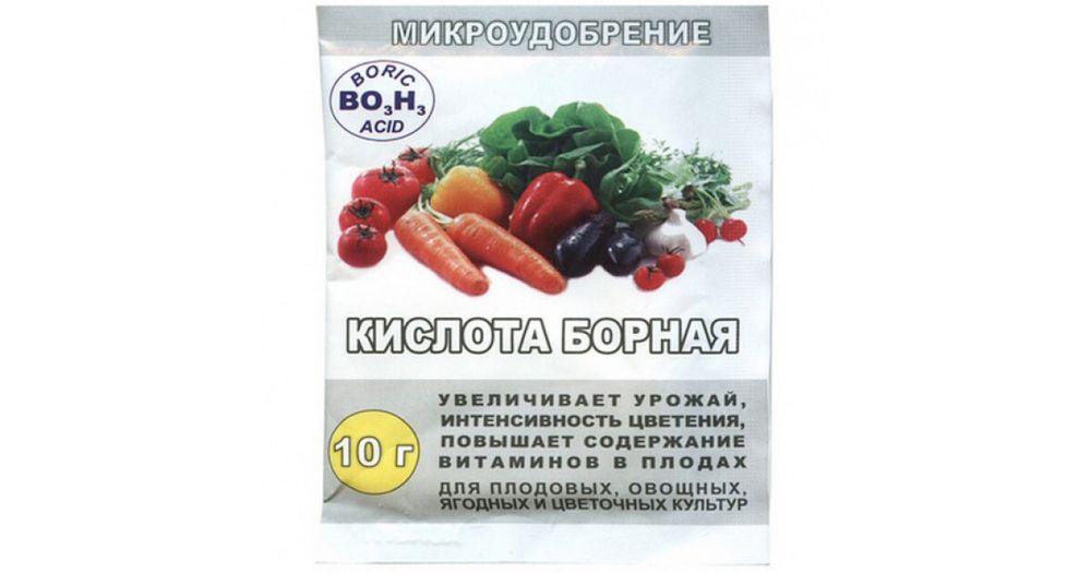 Удобрение Борная кислота 10г