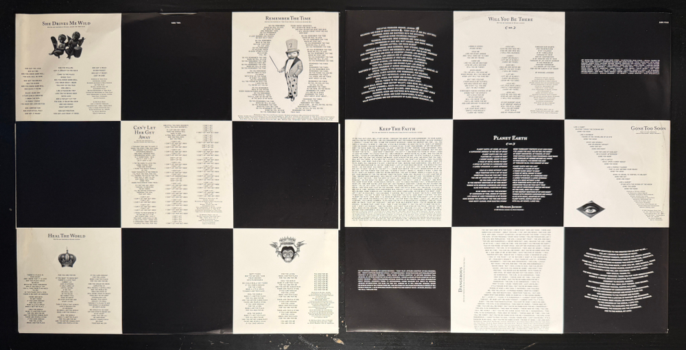 Michael Jackson - Dangerous 2LP (Голландия 1991г.)