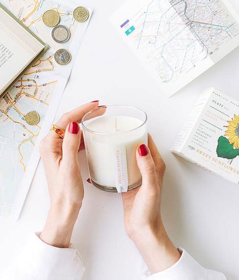 Sweet Sunflower, свеча The Seeds, Kobo Candles