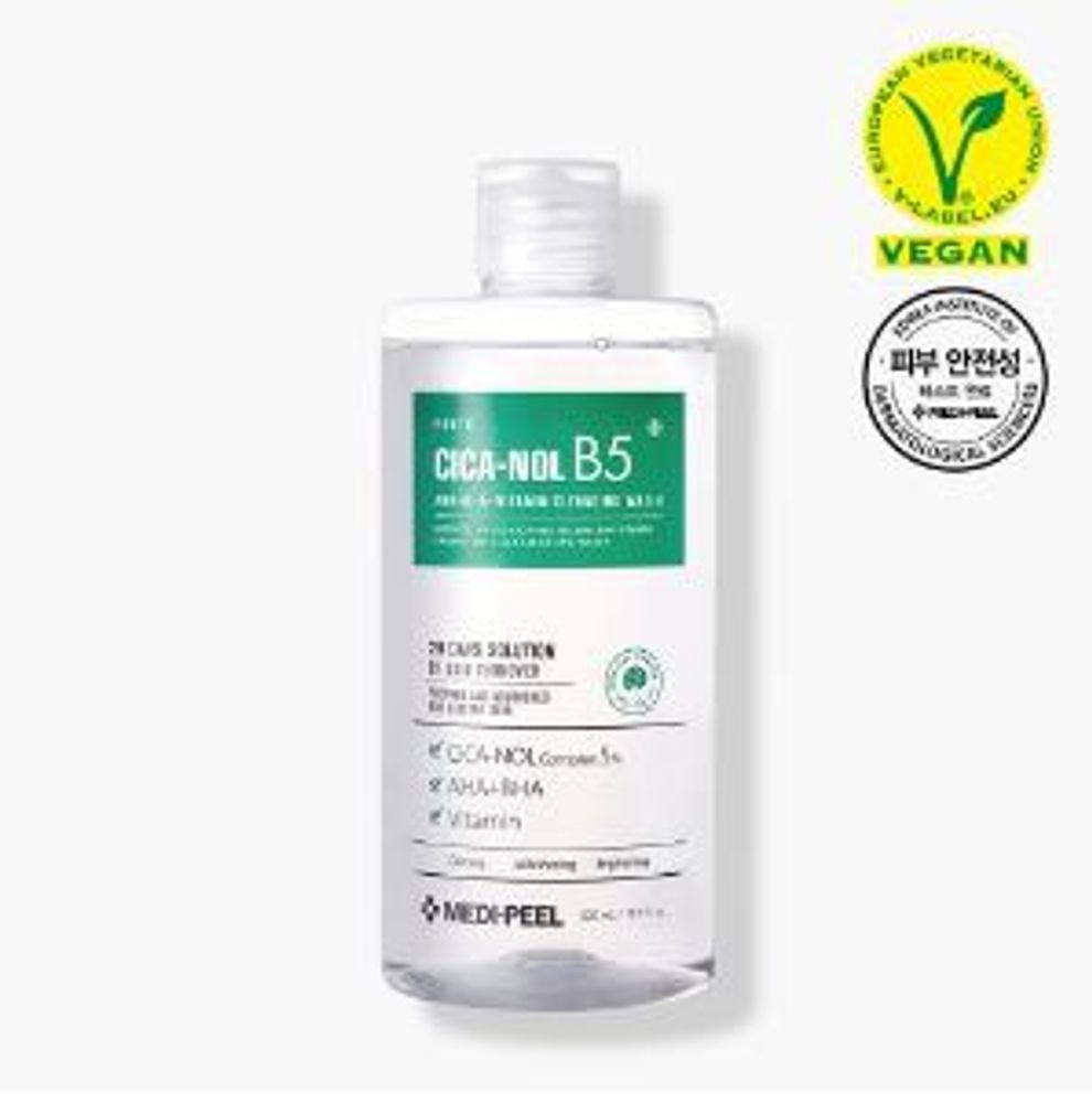 MEDI-PEEL Мицеллярная вода с комплексом центеллы Phyto Cica-Nol B5 AHABHA Vitamin Calming Cleansing Water (500ml)