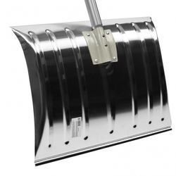 Лопата для уборки снега алюминиевая, 465 х 340 х 1300 мм, стальной черенок, Palisad