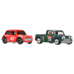 Hot Wheels | Premium | Car Culture | 2-pack | Morris Mini & '67 Austin Mini Pickup