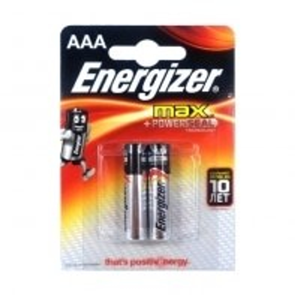 Батарейка Энерджайзер Макс E92/AAA BP2 (2шт)