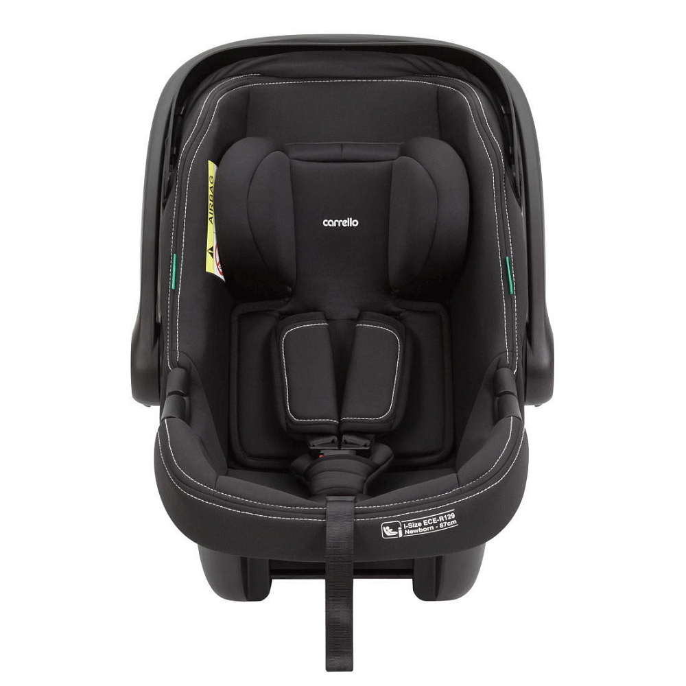 Коляска Carrello Vector CRL-6550 Ammonite AY329 Pro Absolute Black с базой Isofix 3 в 1 Coffee Beige